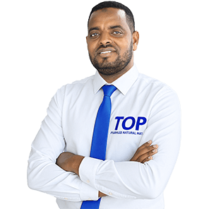 Elias Mohammad, Marketing & Sales Director at Top Water Ethiopia